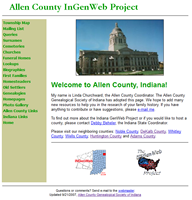 2009 Allen INGenWeb page