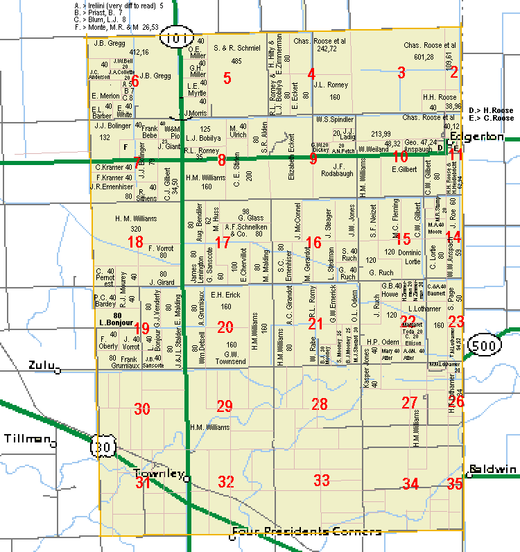 Jackson Township map
