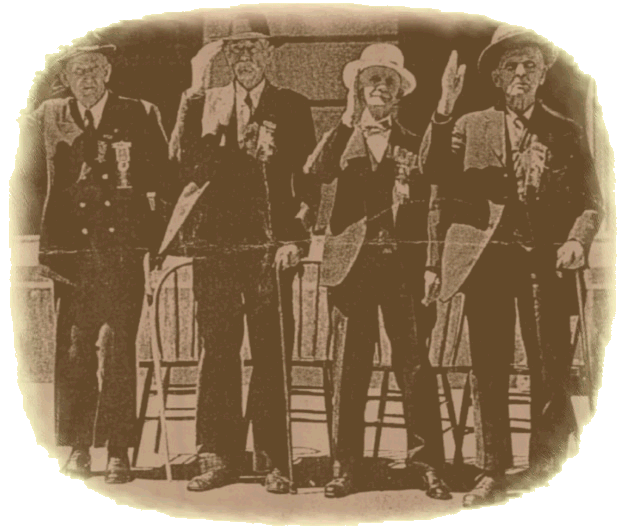 Remaining Civil War veterans, 1936