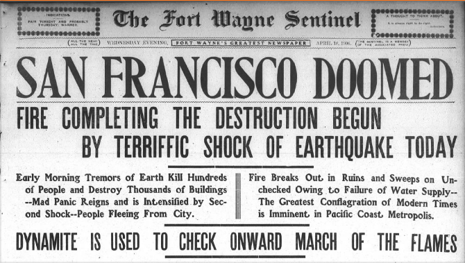 San Francisco Doomed headline