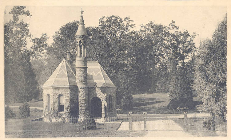 Before 1895 Lindenwood Cemetery entrance