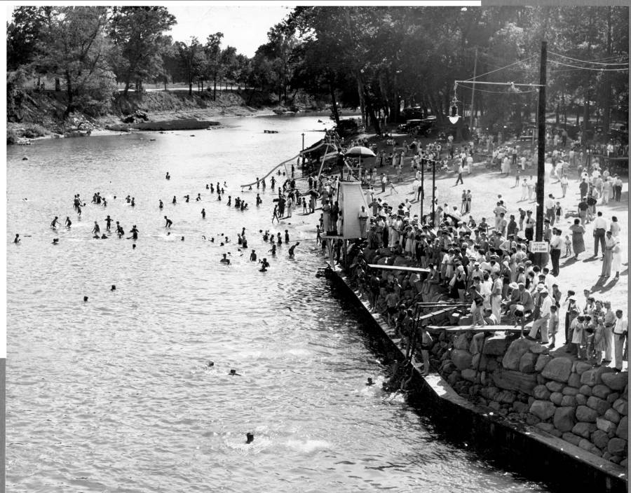 1930s Municipal Beach long shot