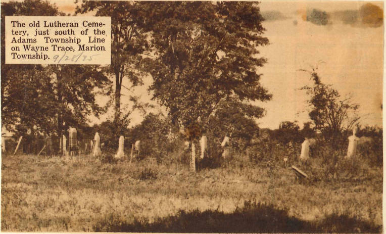 Old  Lutheran Cemetery