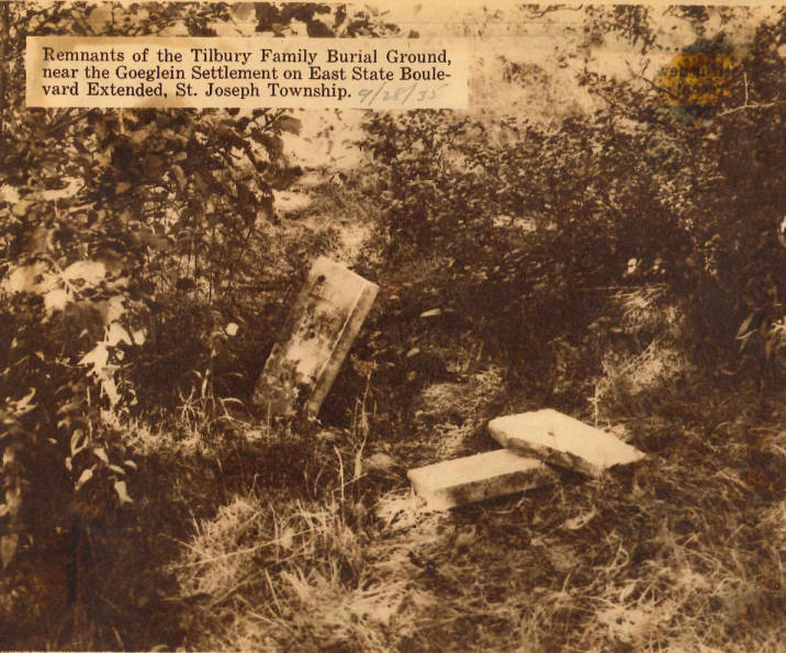 1935 Tilbury Burial Ground