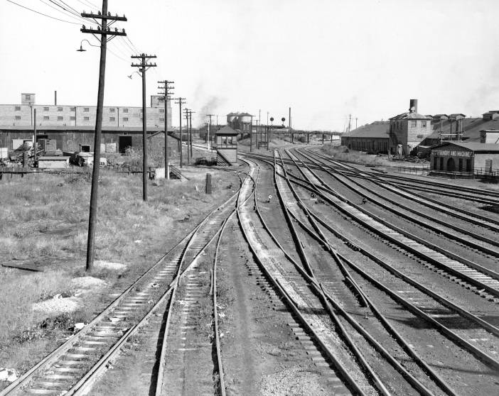 1943 Pennsylvania RR Hanna Street Crossover