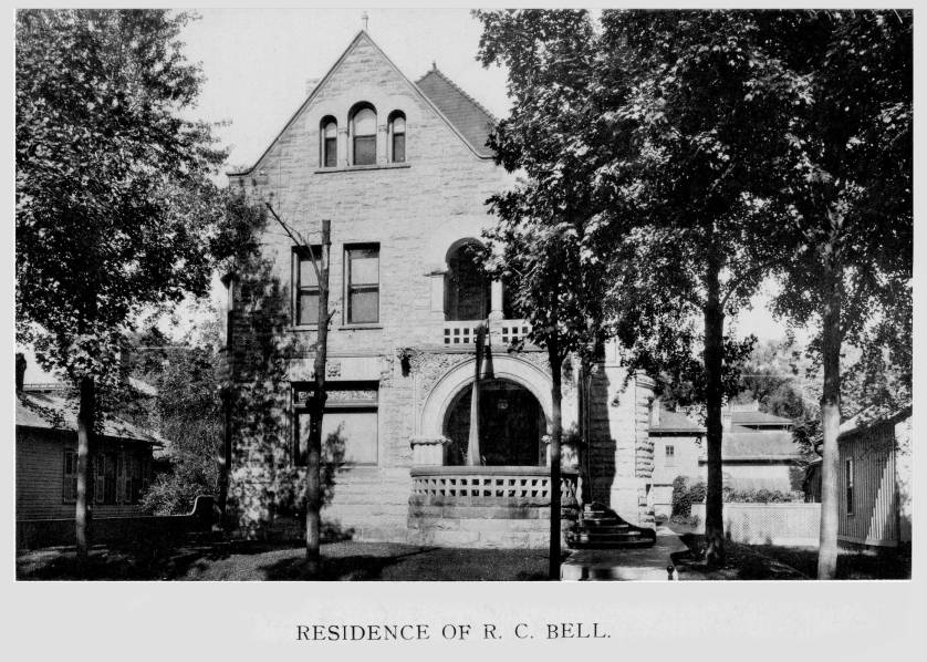 Residence of R. C. Bell front view