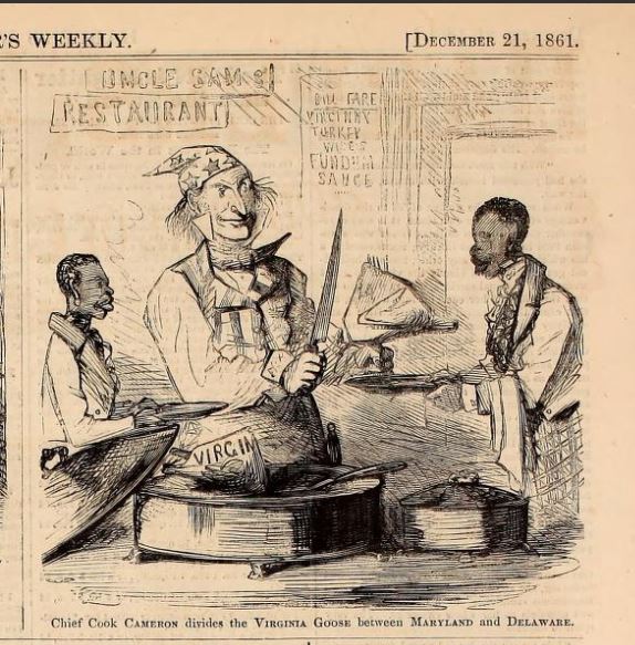 Uncle Sam - Harper's Weekly, December 21, 1861