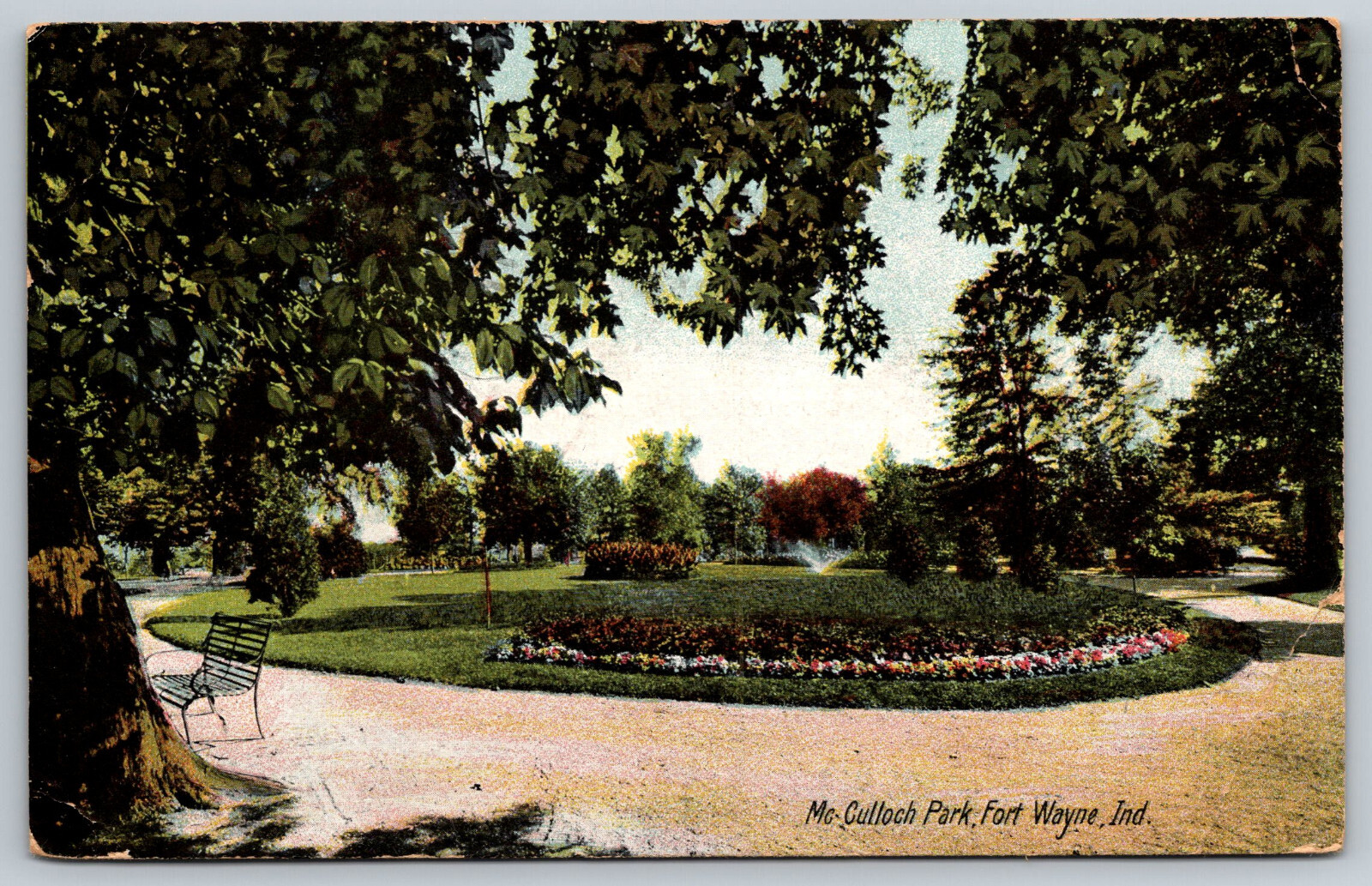1911 McCulloch Park postcard