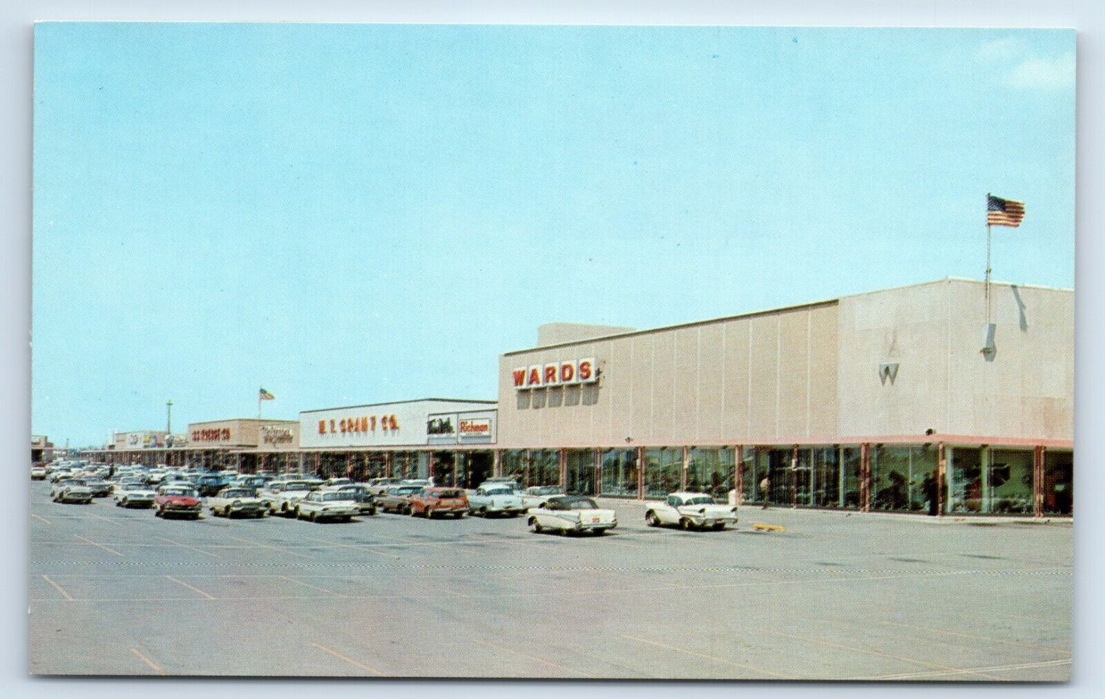 1960s Northcrest Shopping Center