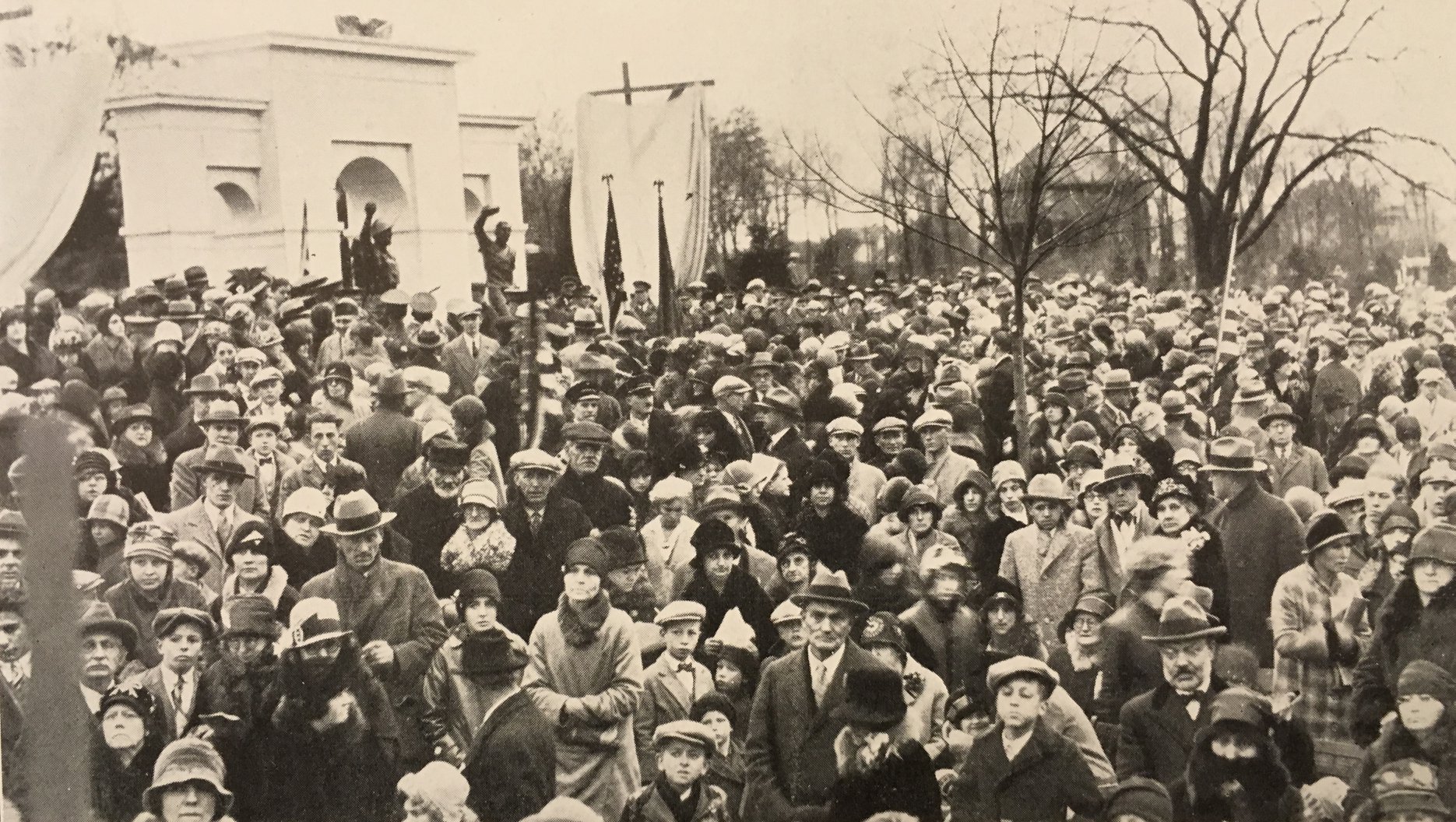 November 12, 1928 World War I Memorial Dedication