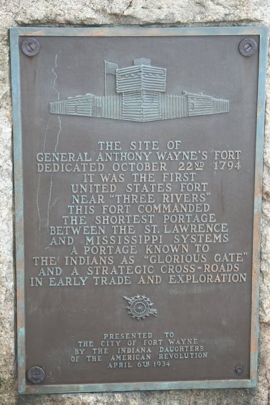 Site of General Anthony Wayne's 1794 fort