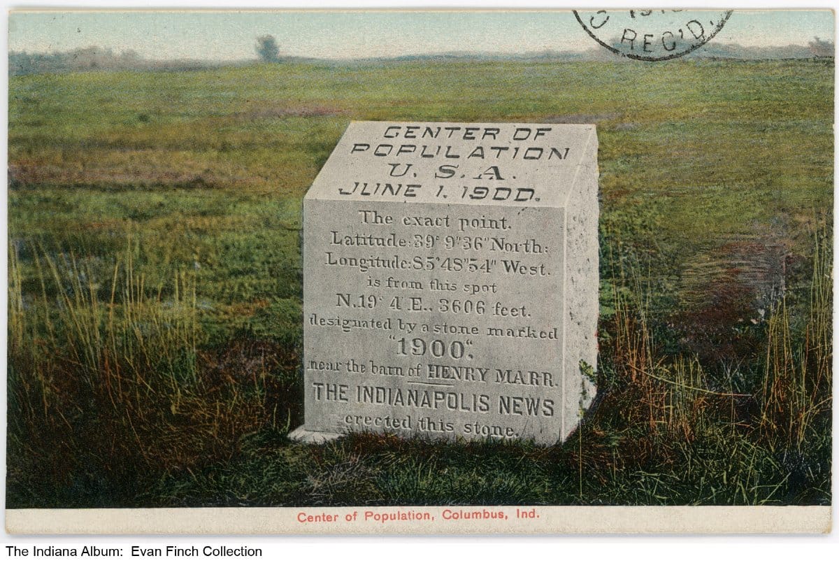 June 1, 1900 Center of Population