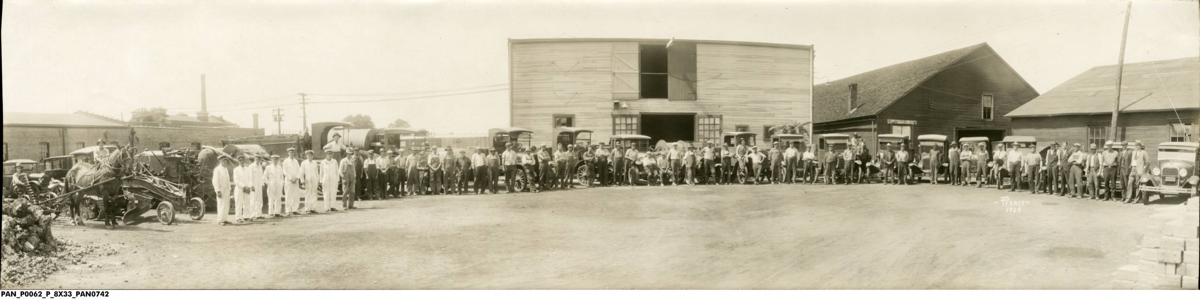 Unidentified Transportation Workers, Fort Wayne, 1929