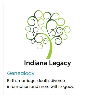 Indiana Legacy on Inspire website