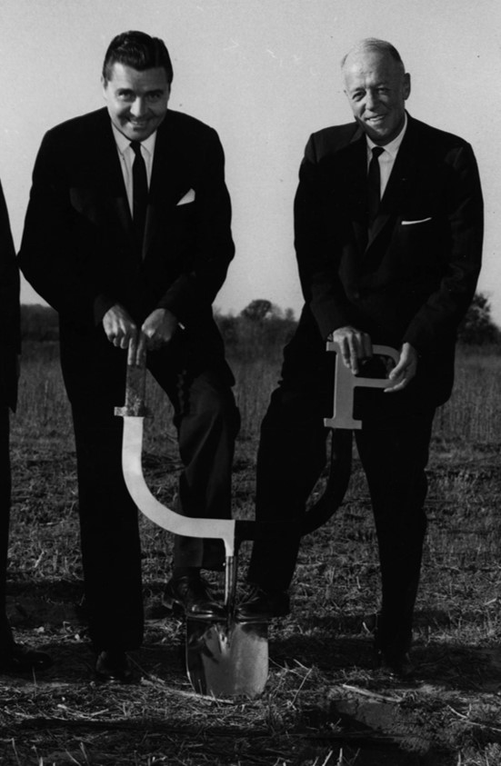 1961 ground breaking shovel