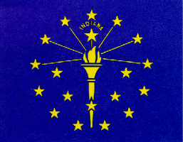 Indiana State Flag