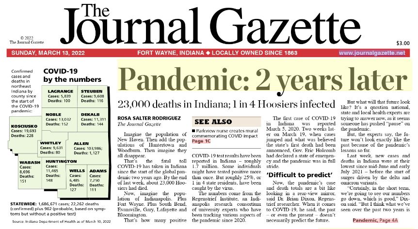 Pandemic: 2 years later
