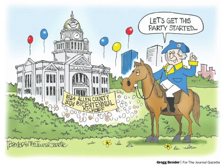 Let's Get the Party Started - Gregg Bender cartoon