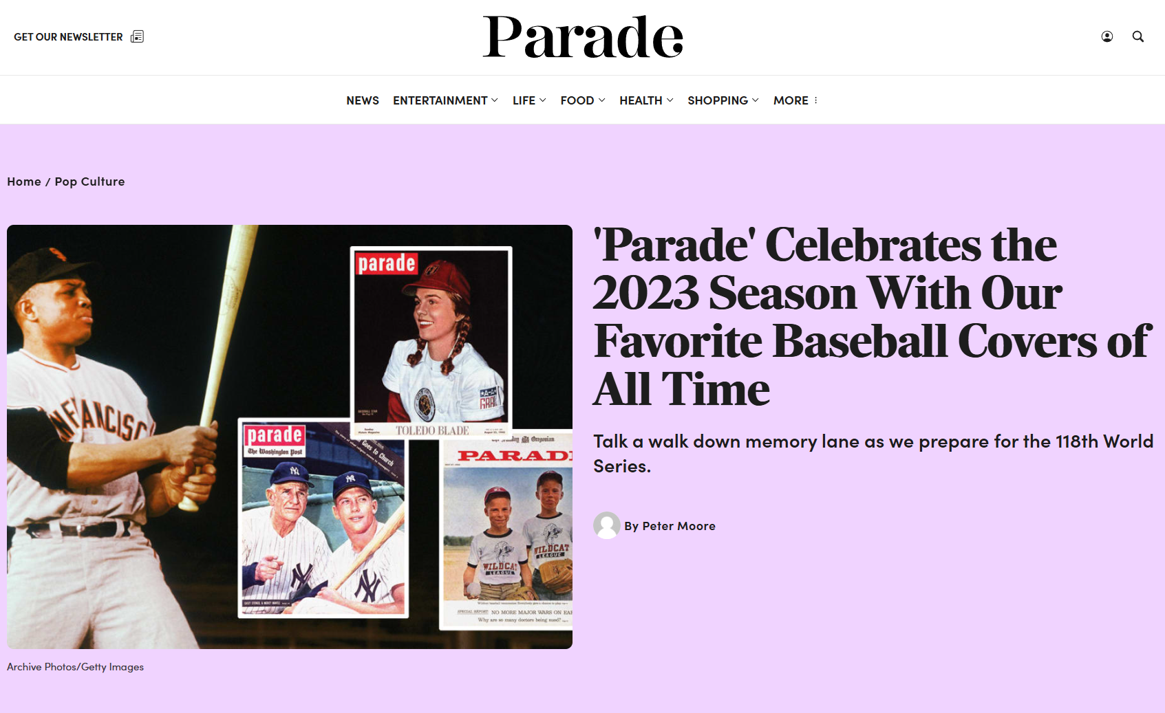 2023 Parade Magazine Fort Wayne Wildcats and Daisies