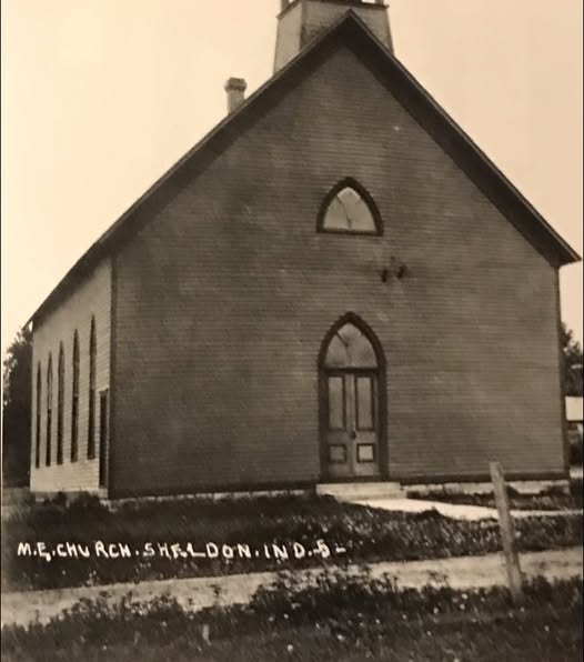 1910s M.E. Church Sheldon Ind.