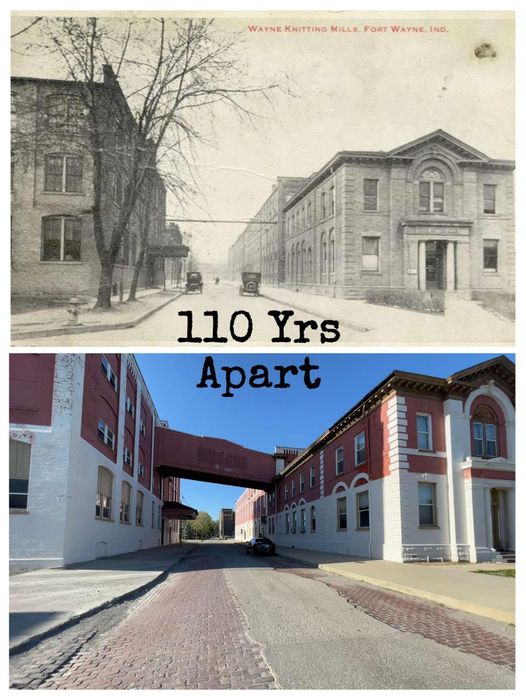 1914-2024 then and now photo