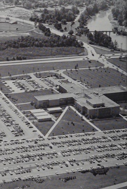 1969 aerial view IPFW