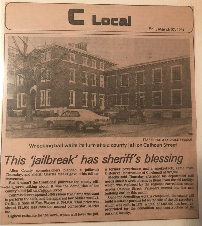 March 27, 1981 Jail Break