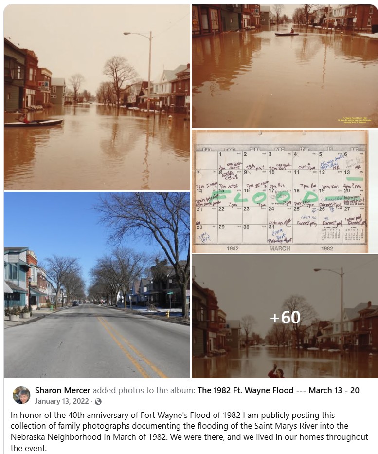 Sharon Seabold Mercer Flood 1982