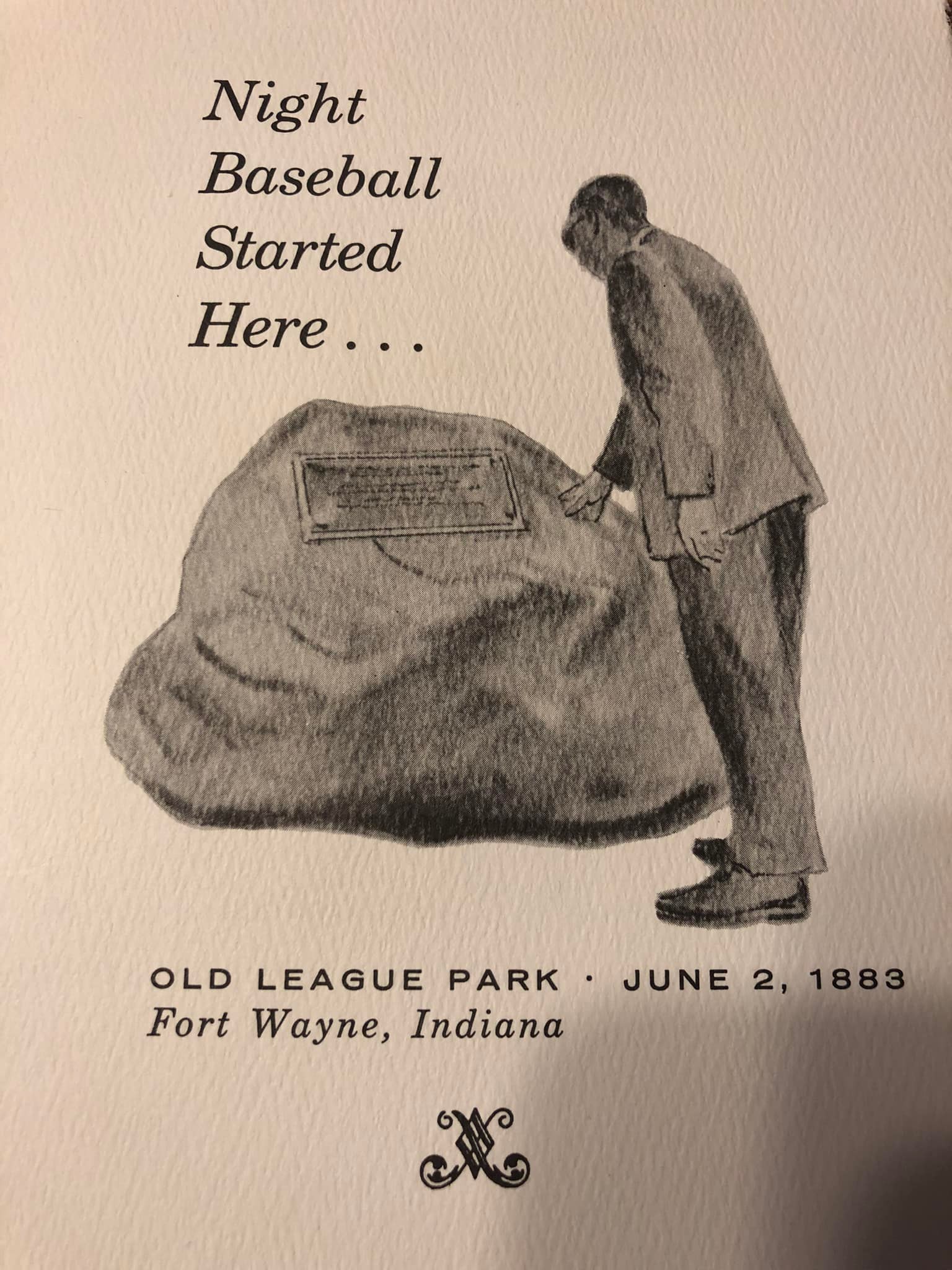 Pre-1993 stone with plaque