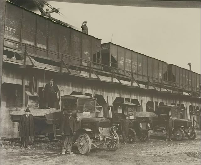 Allen County Road Department gravel truck