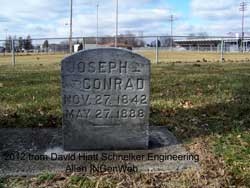 Joseph Conrad tombstone from David Hiatt Schnelker Engineering photo