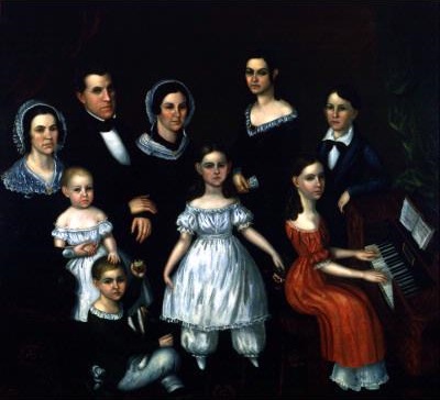 Dr. Lewis G. Thompson family portrait