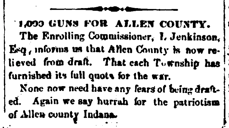 1,000 Guns for Allen County 